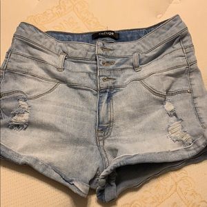 High waisted refuge shorts
